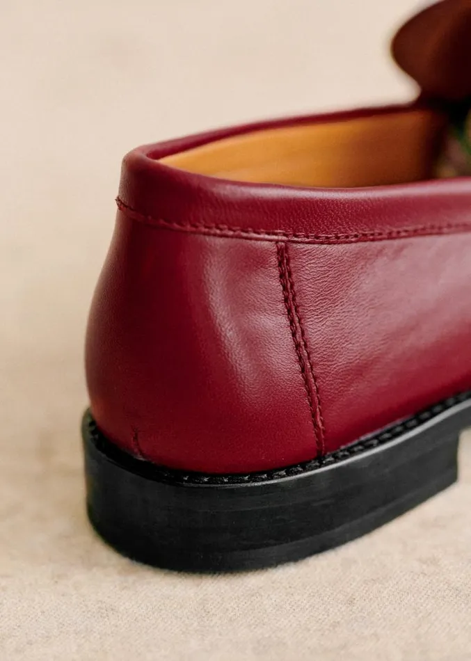 Szane Loafers and Sneakers Womens Vicky Loafers Smooth Red