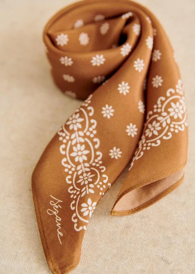 Szane Scarves Womens Cleopatra Scarf Coffee