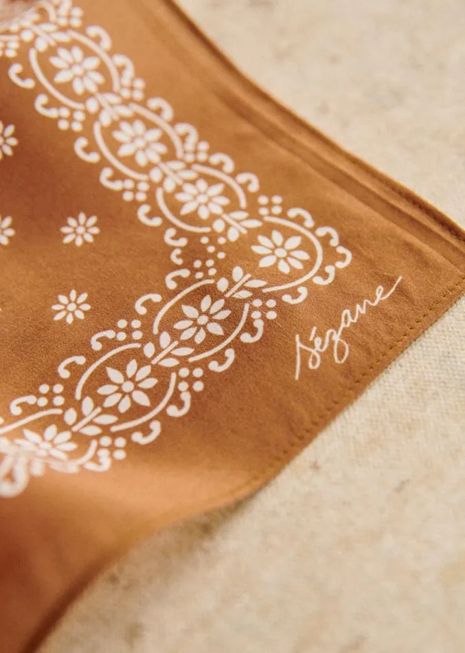 Szane Scarves Womens Cleopatra Scarf Coffee
