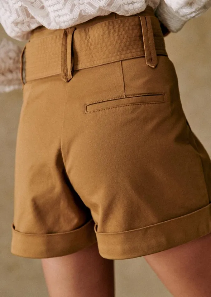Szane Skirts and Shorts Womens Rome Shorts Caramel