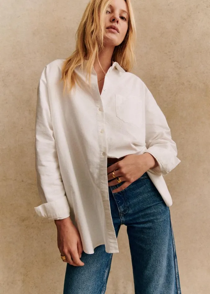 Szane Tops Womens Max Shirt Casual White