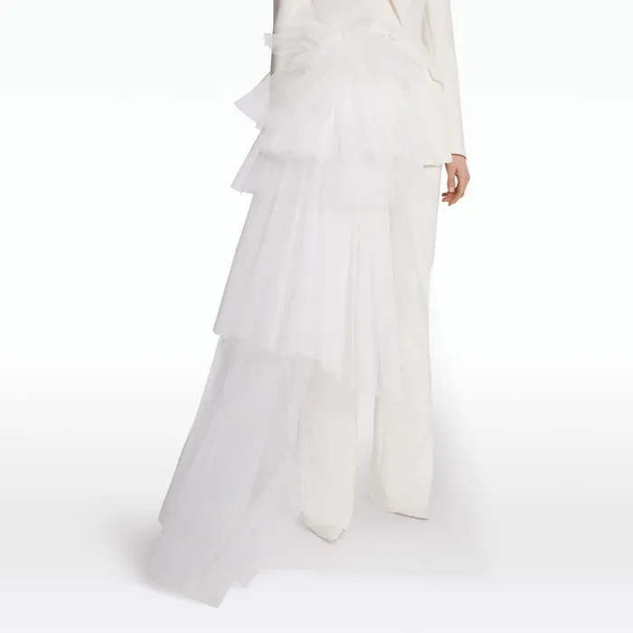 Safiyaa Alexandre Ivory Jacket Women Jackets and Coats
