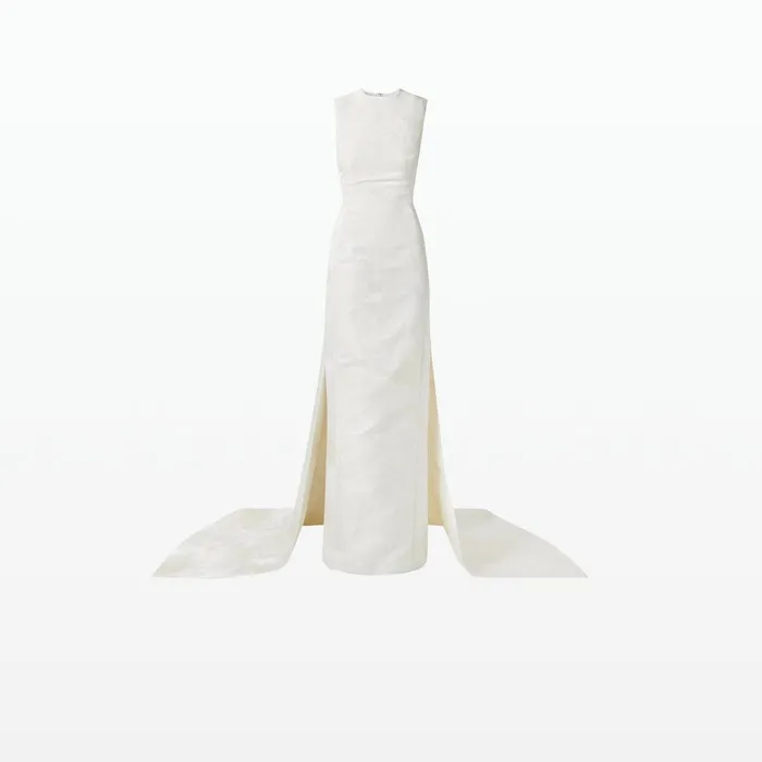 Safiyaa Alina Ivory Long Dress Women Dresses