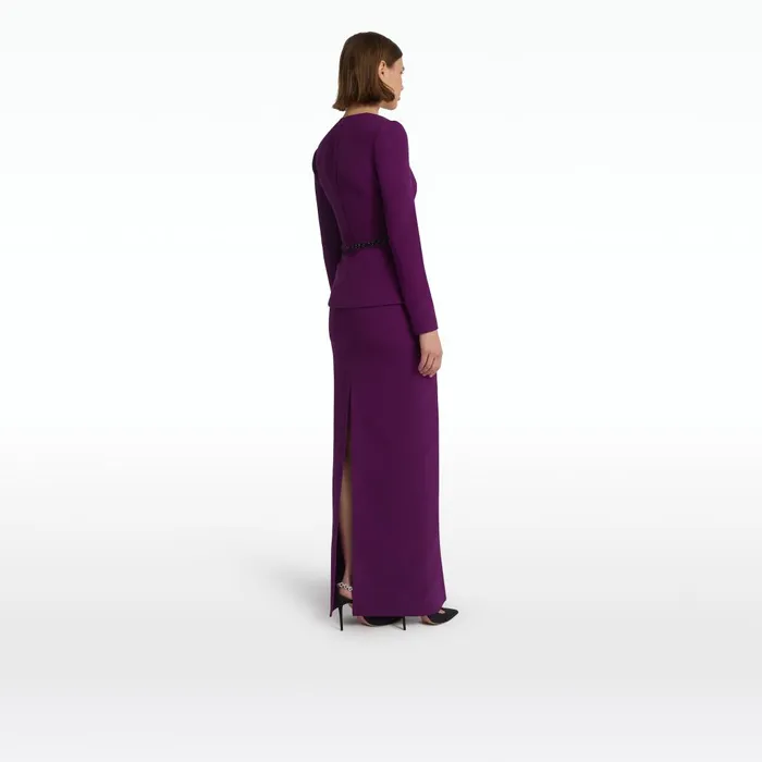 Safiyaa Elowen Currant Skirt Women Skirts