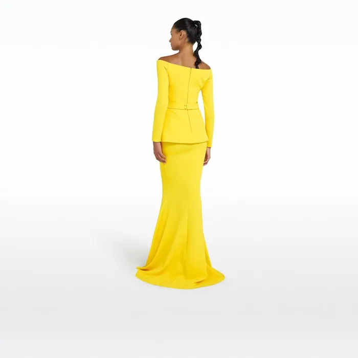 Safiyaa Gayeta Canary Skirt Women Skirts