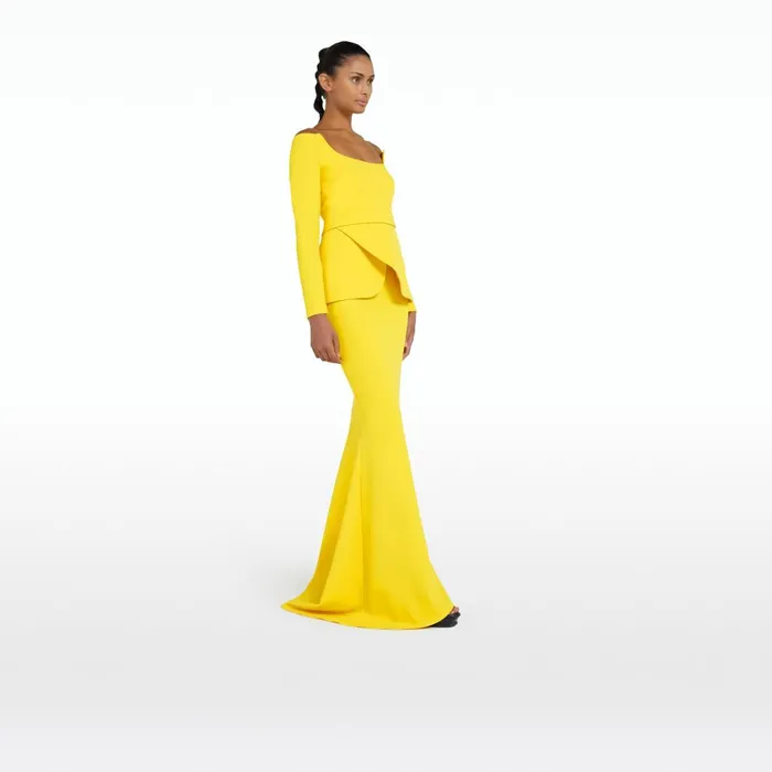 Safiyaa Gayeta Canary Skirt Women Skirts