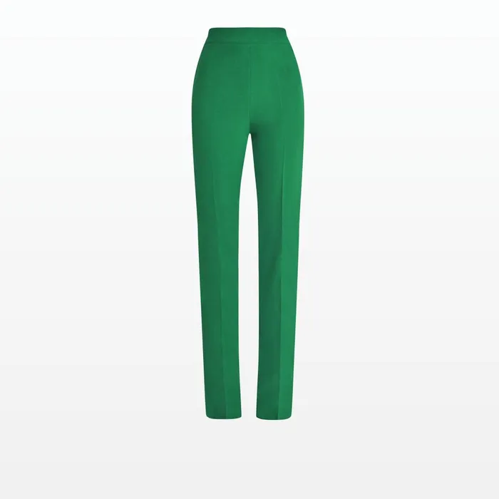 Safiyaa Goldie Emerald Trousers Women Trousers