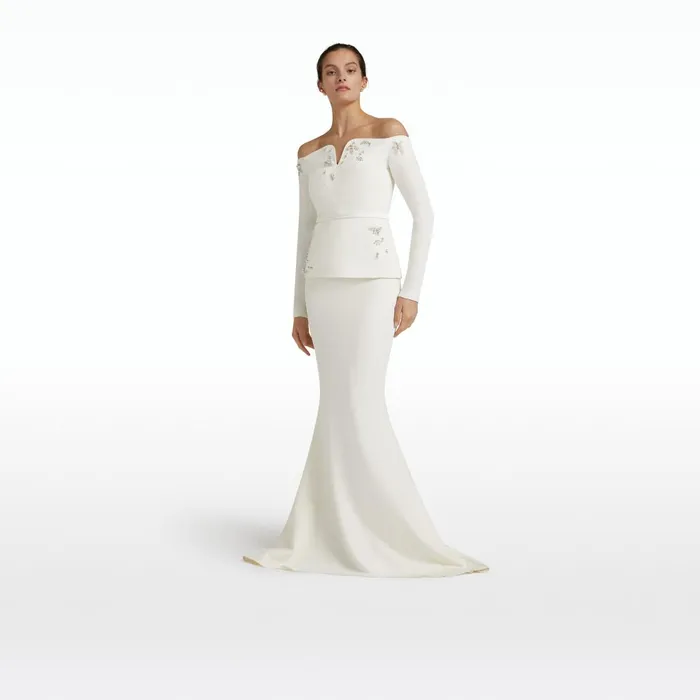 Safiyaa Guida Ivory Top Women Tops