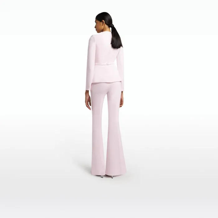 Safiyaa Halluana Barely Pink Trousers Women Trousers
