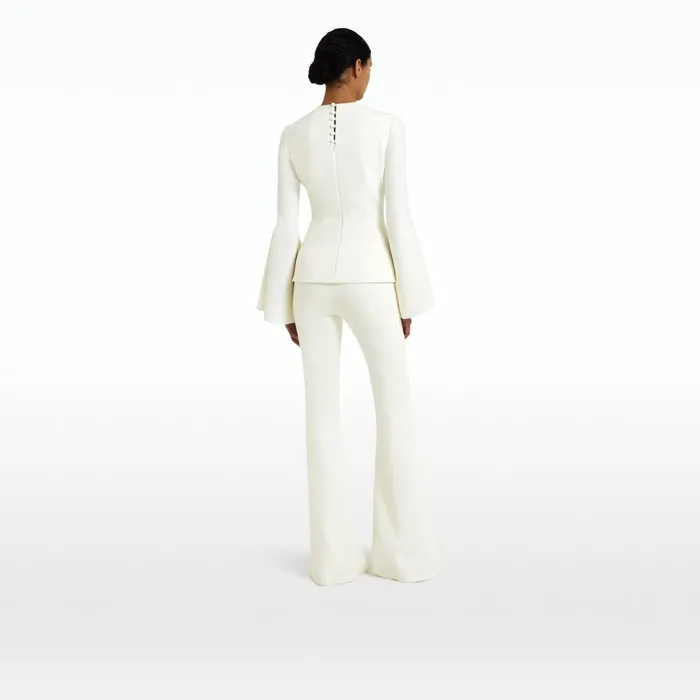 Safiyaa Ida Ivory Top Women Tops
