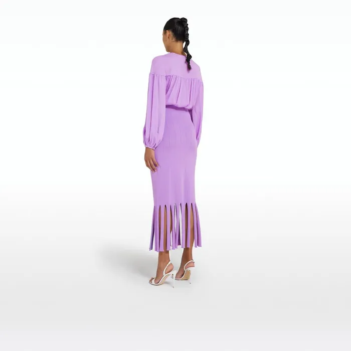 Safiyaa Khuno Lupine Knit Skirt Women Skirts