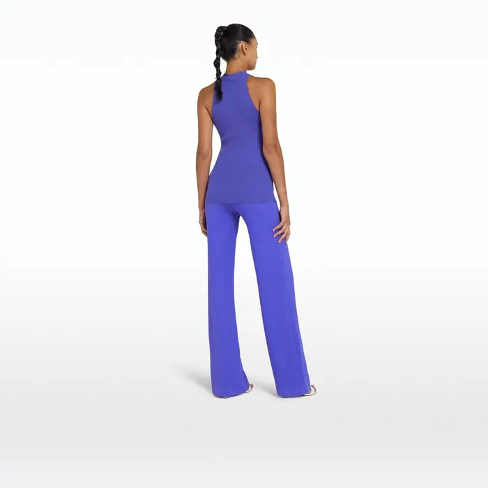 Safiyaa Lea Anemone Blue Trousers Women Trousers