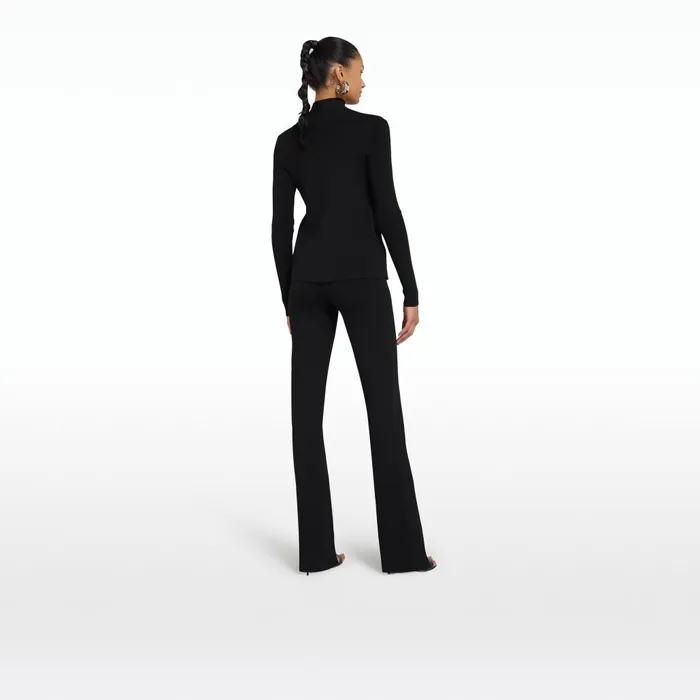 Safiyaa Mani Black Knit Cardigan Women Knitwear