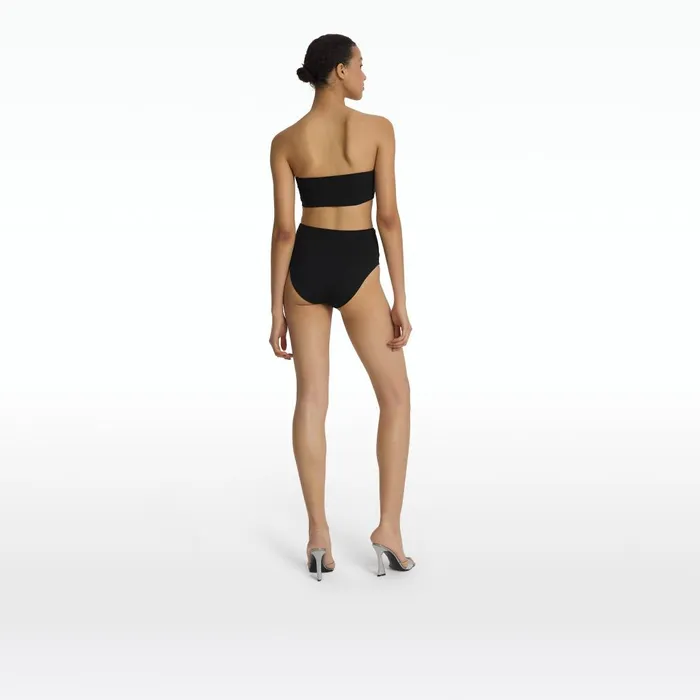 Safiyaa Mayrana Black Bikini Top Women Swimwear
