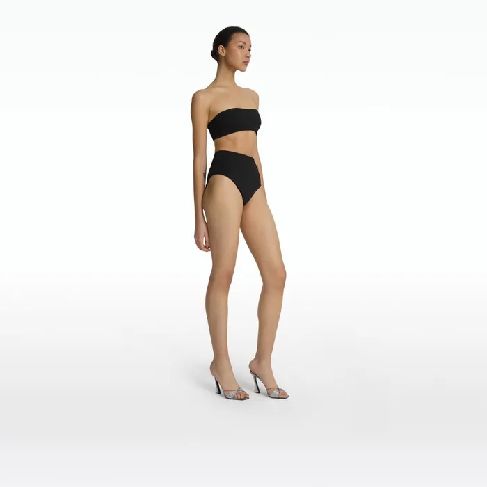 Safiyaa Mayrana Black Bikini Top Women Swimwear