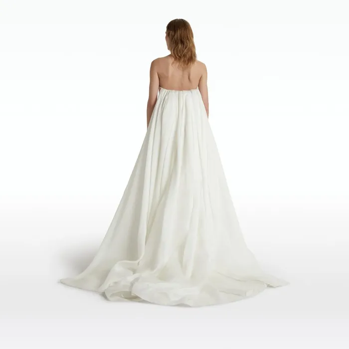 Safiyaa Olena Ivory Long Dress Women Dresses