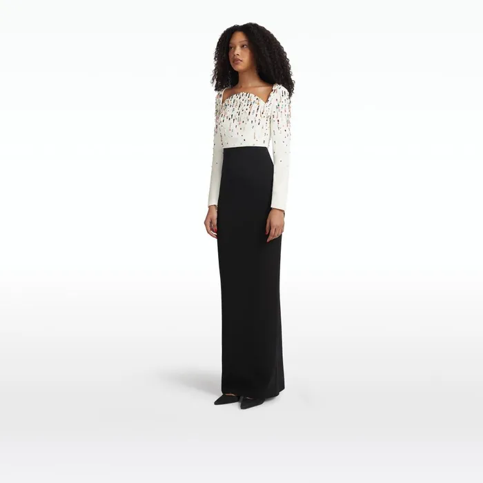 Safiyaa Rachie Ivory Top Women Tops