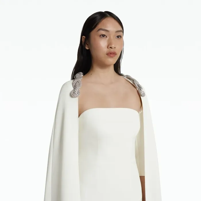 Safiyaa Rena Ivory Harness Women Capes and Harnesses