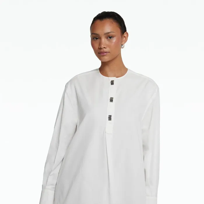 Safiyaa Seyma Shirt In Ivory Women Tops