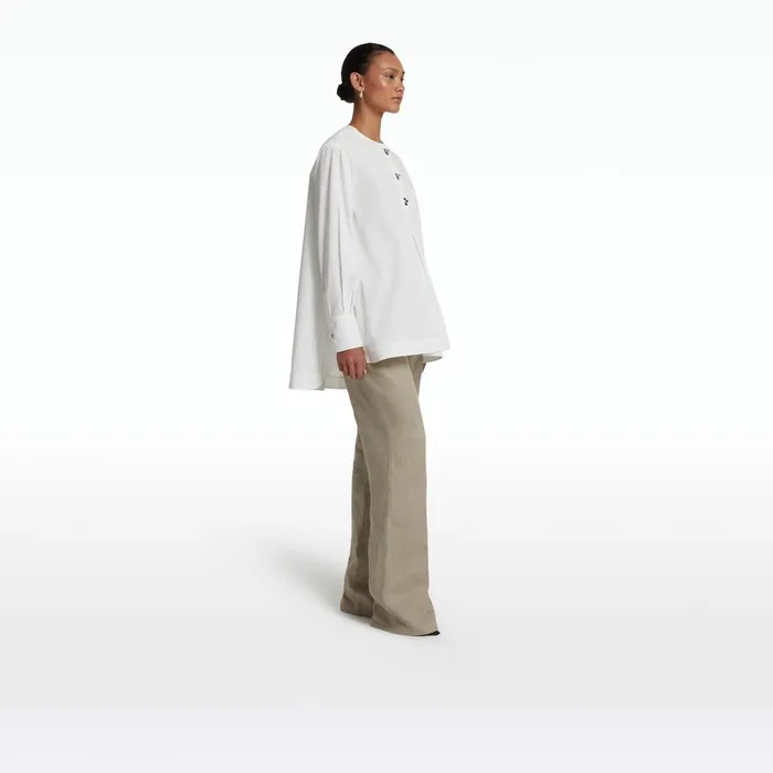 Safiyaa Seyma Shirt In Ivory Women Tops
