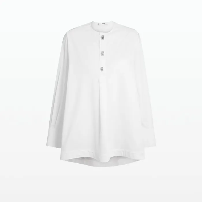 Safiyaa Seyma Shirt In Ivory Women Tops