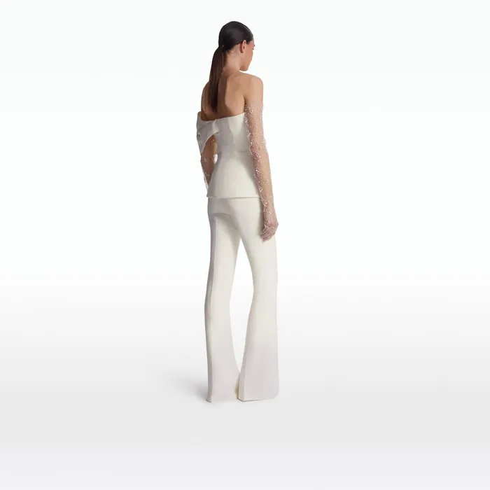 Safiyaa Thea Ivory Top Women Tops