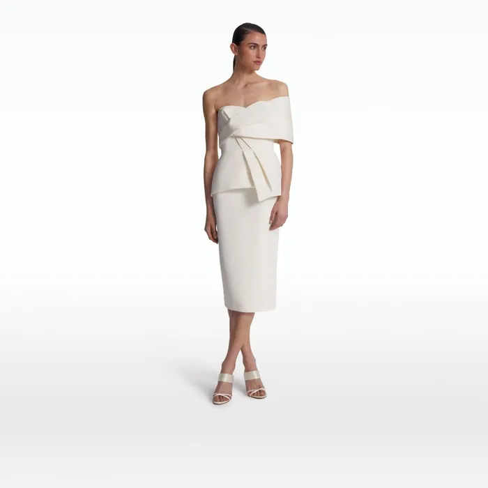 Safiyaa Thea Ivory Top Women Tops