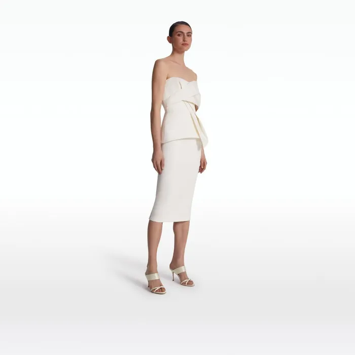 Safiyaa Thea Ivory Top Women Tops