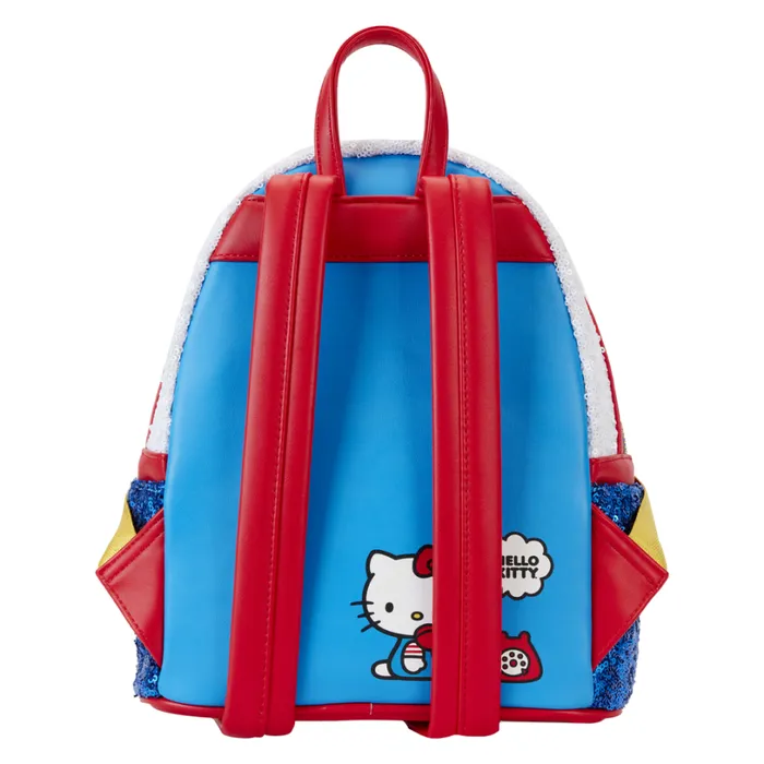 Sanrio Exclusive Hello Kitty 50th Anniversary Phone Sequin Cosplay Mini Backpack Unisex Loungefly Backpacks Sanrio Exclusive Hello Kitty 50th Anniversary Phone Sequin Cosplay Mini Backpack Unisex Loungefly Backpacks