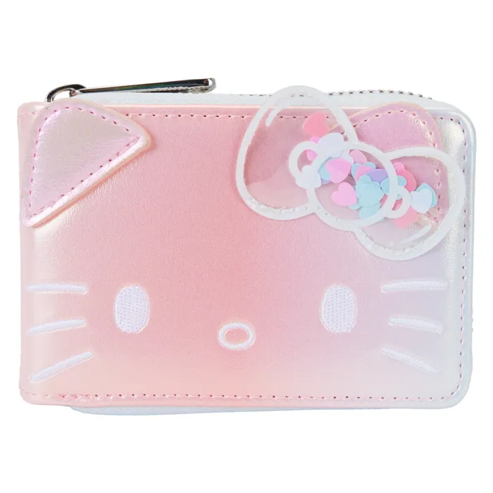 Sanrio Hello Kitty 50th Anniversary Clear and Cute Accordion Zip Around Wallet Unisex Loungefly Bags and Wallets Sanrio Hello Kitty 50th Anniversary Clear and Cute Accordion Zip Around Wallet Unisex Loungefly Bags and Wallets