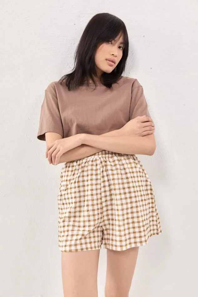 Sets Women VRG GRL The Sea and I Shorts Honey
