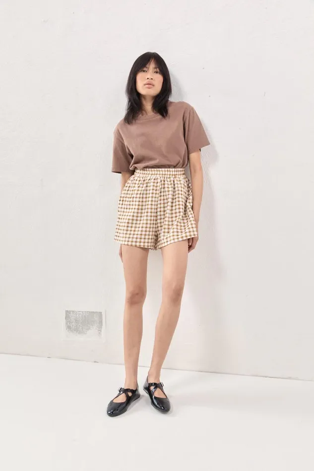 Sets Women VRG GRL The Sea and I Shorts Honey