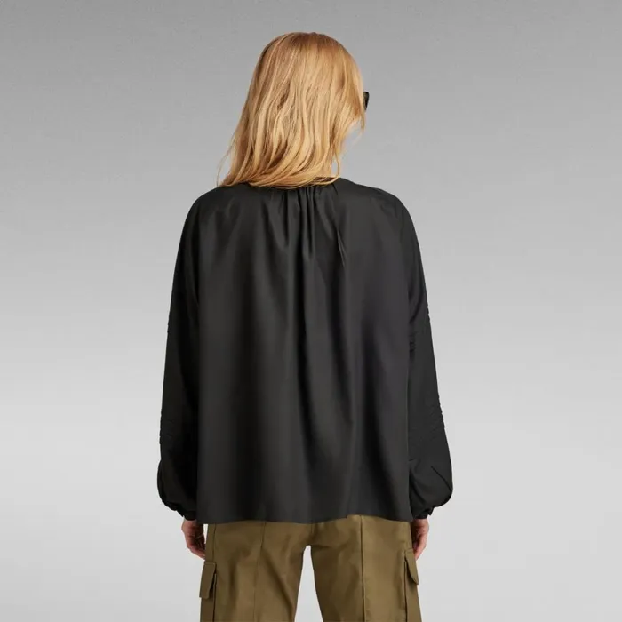 Shirts and Blouses Women GStar RAW Scoop Top Dark Black