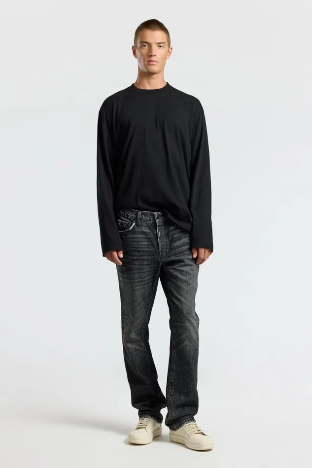 Shirts Men COTTON CITIZEN Bowie Shirt Jet Black Shirts Men COTTON CITIZEN Bowie Shirt Jet Black