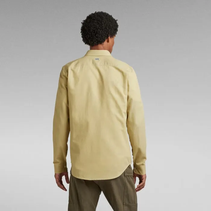 Shirts Men GStar RAW Marine Slim Shirt Leek Green
