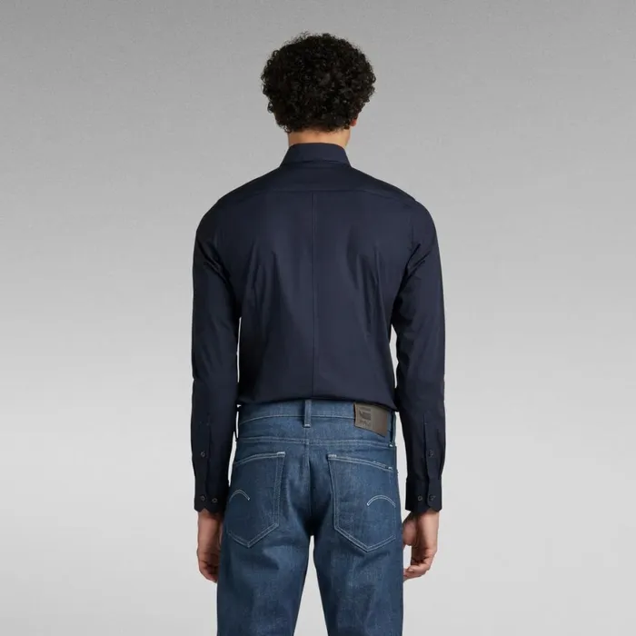 Shirts Men GStar RAW Slim Shirt Mazarine Blue