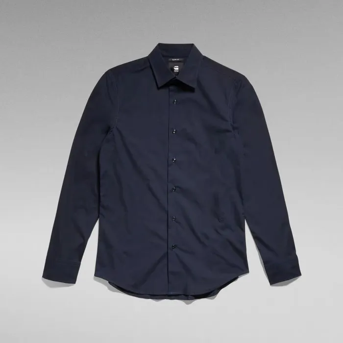 Shirts Men GStar RAW Slim Shirt Mazarine Blue
