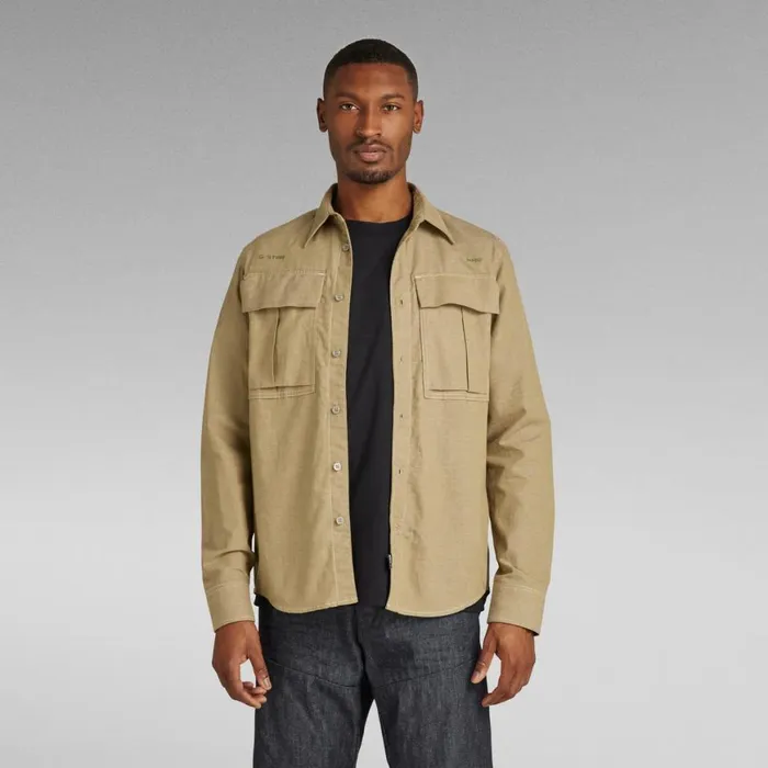 Shirts Men GStar RAW Unisex Submarine Regular Shirt Tree House