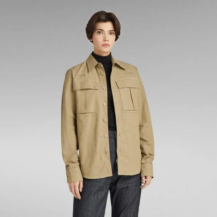 Shirts Men GStar RAW Unisex Submarine Regular Shirt Tree House