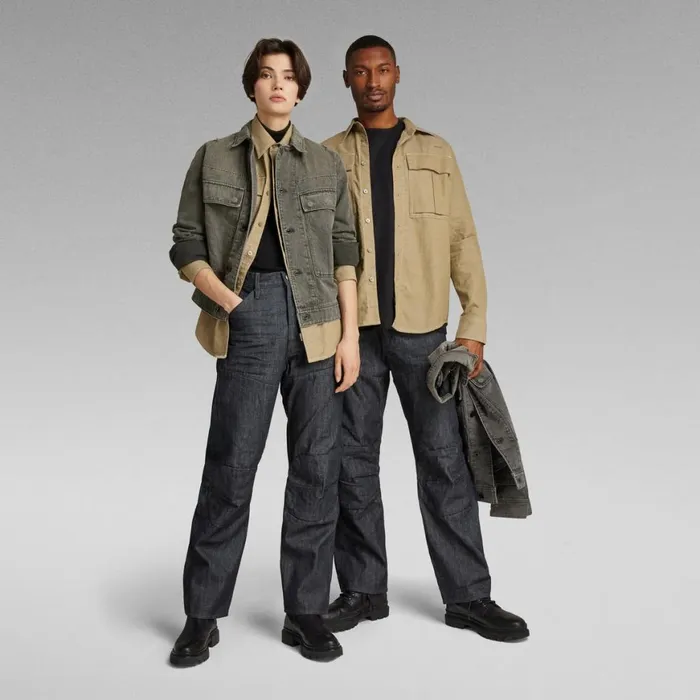 Shirts Men GStar RAW Unisex Submarine Regular Shirt Tree House