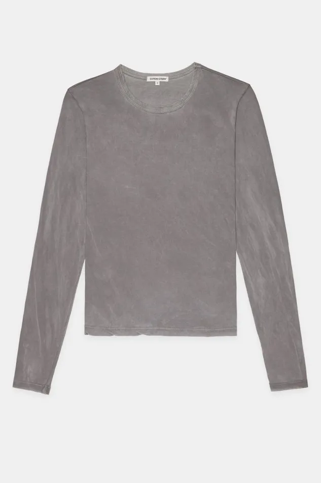 Shirts Women COTTON CITIZEN Standard Long Sleeve Shirt Vintage Cement Shirts Women COTTON CITIZEN Standard Long Sleeve Shirt Vintage Cement