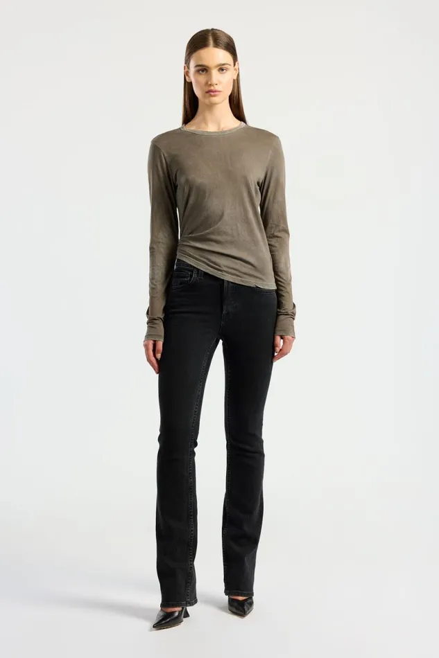 Shirts Women COTTON CITIZEN Standard Long Sleeve Shirt Vintage Taupe Shirts Women COTTON CITIZEN Standard Long Sleeve Shirt Vintage Taupe
