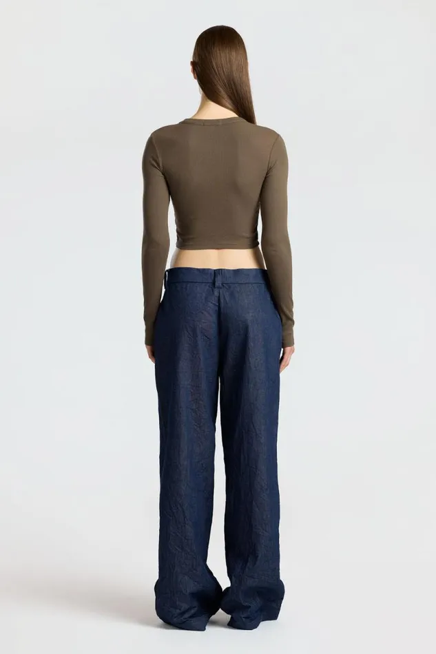 Shirts Women COTTON CITIZEN Verona Crop Shirt Fossil Shirts Women COTTON CITIZEN Verona Crop Shirt Fossil