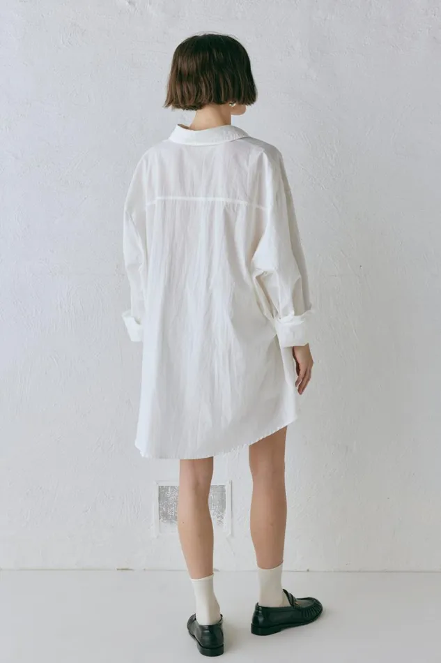 Shirts Women VRG GRL June Shirt White Shirts Women VRG GRL June Shirt White