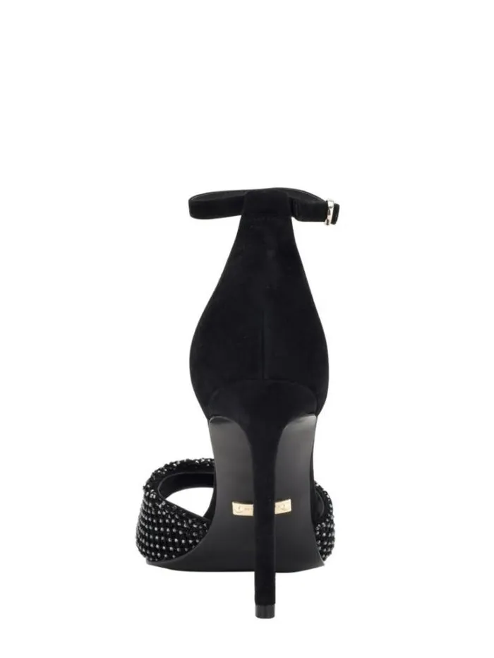 Shoes Women Marciano Balie Rhinestone Sandal Black1
