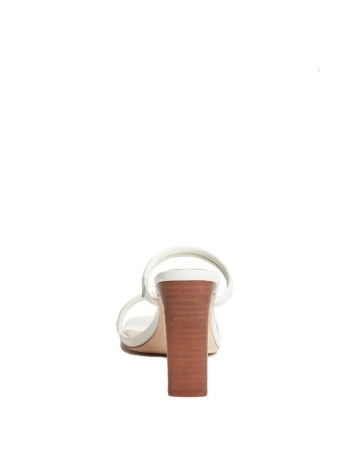 Shoes Women Marciano Pearl Leather Double Strap Sandal Ivory Shoes Women Marciano Pearl Leather Double Strap Sandal Ivory