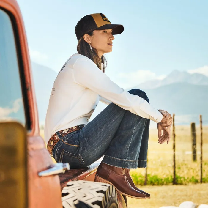 Shorties Women Stetson Riley Shorty Boots Brown