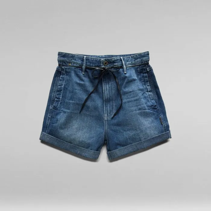 Shorts Women GStar RAW Lynton Shorts Antique Cosmic Blue