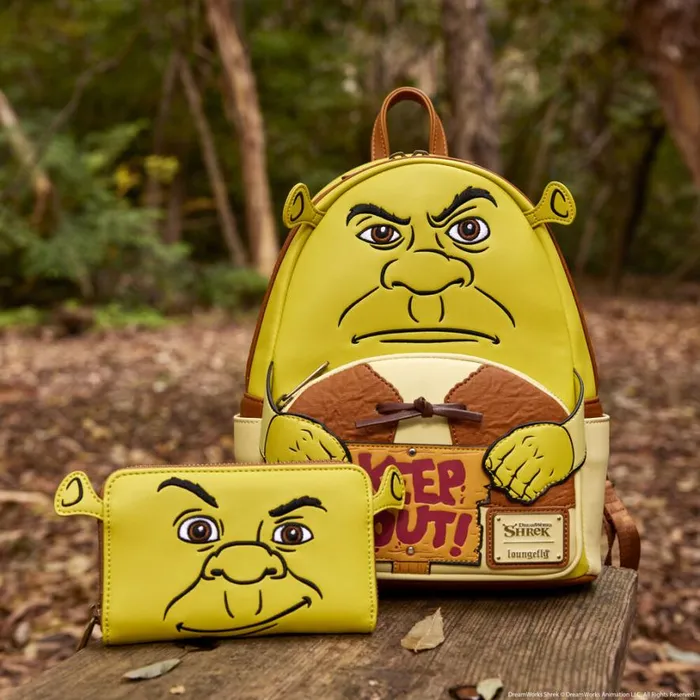 Shrek Keep Out Cosplay Mini Backpack Unisex Loungefly Backpacks Shrek Keep Out Cosplay Mini Backpack Unisex Loungefly Backpacks
