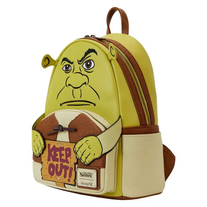 Shrek Keep Out Cosplay Mini Backpack Unisex Loungefly Backpacks Shrek Keep Out Cosplay Mini Backpack Unisex Loungefly Backpacks